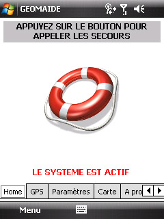 géomaide application windows mobile de repérage