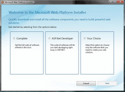 microsoft facilite l'installation de sa plate forme web
