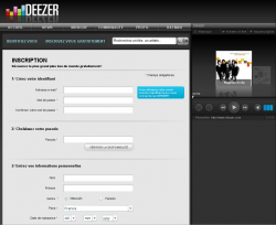 deezer évolue et rend l'inscription obligatoire